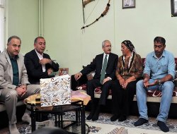 Sarısülük'ün ailesine taziye ziyareti