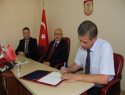 Sivas'ta mali destek alan projelerle sözleşme imzalandı