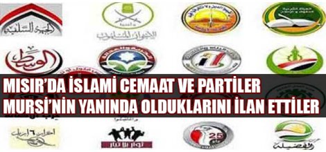 Mısır`da Müslümanlar Mursi İçin Birleşti