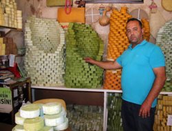Midyat'ta kaliteli doğal sabunlar üretiliyor