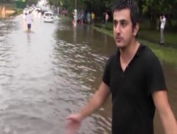 Moskova sular altında