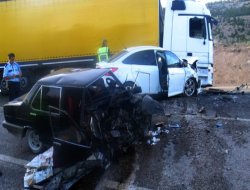 Konya'da korkunç kaza