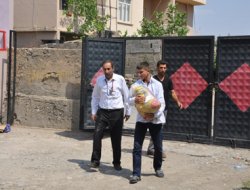 Ramazan öncesi engellilerin yüzü güldü