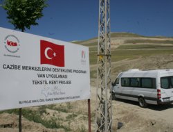 Van Tekstil Kent yapım çalışmaları başlıyor