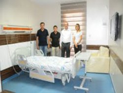 Midyat'ta hayırseverlerden hastaneye bakım odaları desteği