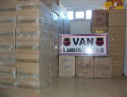 Van'da kaçakçılık baskınları