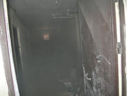 Apartmanda çıkan yangın korkulu anlar yaşattı