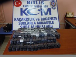 350 adet gümrük kaçağı telefon yakalandı