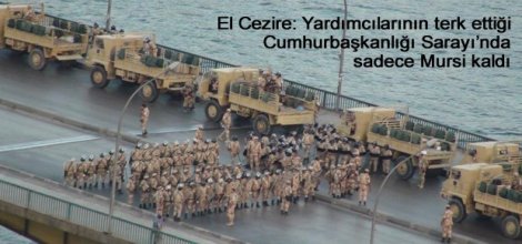 Mısır'da Ordu, başkanlık sarayının çevresine barikatlar kurdu