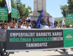 Bingöllüler Mısır'daki Askeri darbeyi tel'in etti