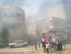 Keresteciye ait odunlar az kalsın mahalleyi yakıyordu