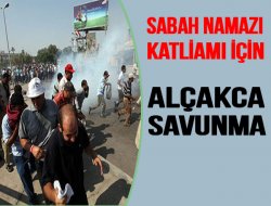 Mısır İçişleri Sözcüsünden Alçakça savunma