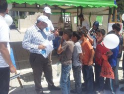 Madde bağımlığına karşı stand kuruldu