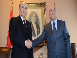 Cemil Çiçek Devlet Bahçeli ile görüştü