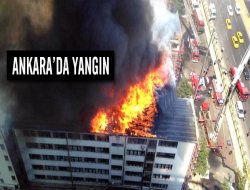 Ankara'da yangın