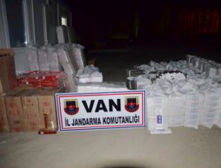 Van'da kaçakçılık baskınları