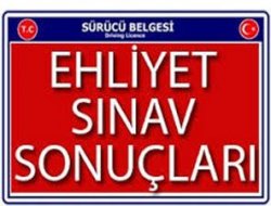 8 Şubat 2014 Ehliyet Sınav Sonuçları