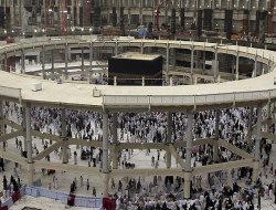 Kabe'ye yeni tavaf alanı inşa edildi