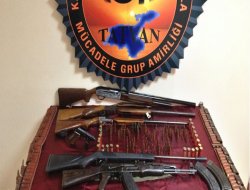 Bitlis'te silah operasyonu