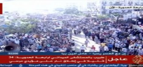 Mısır meydanlarından canlı yayın