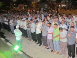 Siverek'te gıyabi cenaze namazı