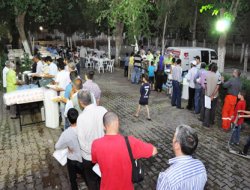 Siverek'te iftar çadırları kuruldu
