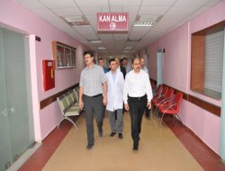 İl Sağlık Müdürü'nden hastanede inceleme