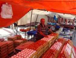 Yumurtada fiyatlar da düştü satışlar da