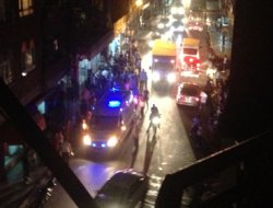 Yaşlı adama motosiklet çarptı: 2 yaralı