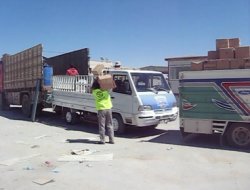 Diyarbakır Umut Kapısı Suriye'ye yardım gönderdi