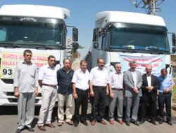 Yardım TIR'ı yola çıktı