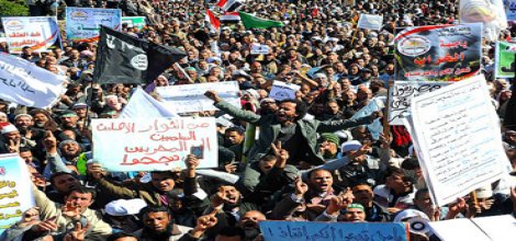 Sisi`nin açıklamaları 13 şehirde protesto edildi