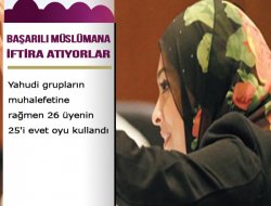Yahudi tehdidine rağmen üniversite senatosuna girdi