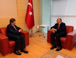 Davutoğlu Mısır Büyükelçisini kabul etti