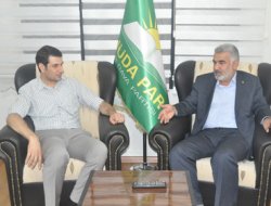 Batman Barosu'ndan HÜDA PAR'a tebrik ziyareti