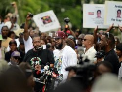 New York'ta "Trayvon İçin Adalet" gösterisi