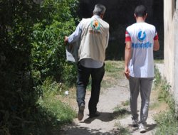 Avrupa Yetim-Der ve Mustazaflar Cemiyeti yardım dağıttı