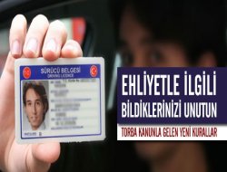 Güvenli ehliyetler geliyor