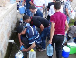 Bingöllülerden doğal su kaynaklarına yoğun ilgi