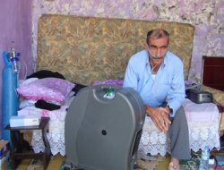 KOAH hastası yardım bekliyor