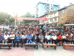 Hüseyin Aygün'e Tunceli'de Protesto