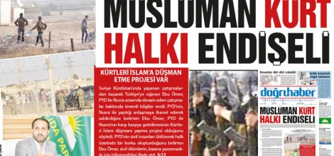 Müslüman Kürt halkı endişeli