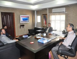 HÜDA PAR'dan SGK Müdürüne ziyaret