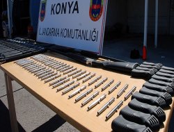 Konya'da suikast silah üreticilerine operasyon