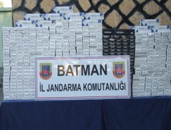 Batman'da kaçak sigara baskını