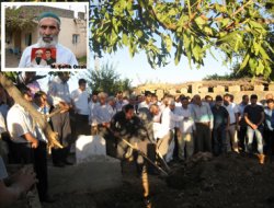 Hayatını kaybeden kanaat önderi toprağa verildi