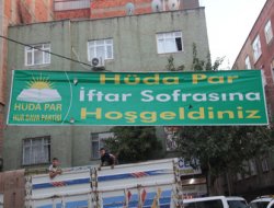 HÜDA-PAR iftar sofrası devam ediyor