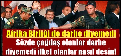 Afrika Birliği de darbe diyemedi