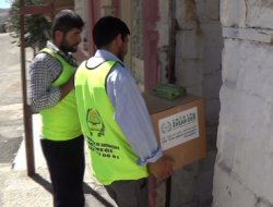 Nizip İhsan-Der muhtaç aileleri sevindirdi