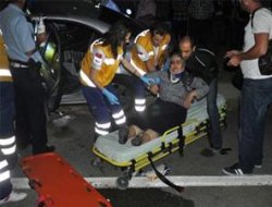 'Barzani' ailesi Türkiye'de kaza yaptı